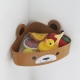 【YAMAZAKI】KIDS玩具小物收納籃-熊★收納盒/居家收納/玩具收納 product thumbnail 1