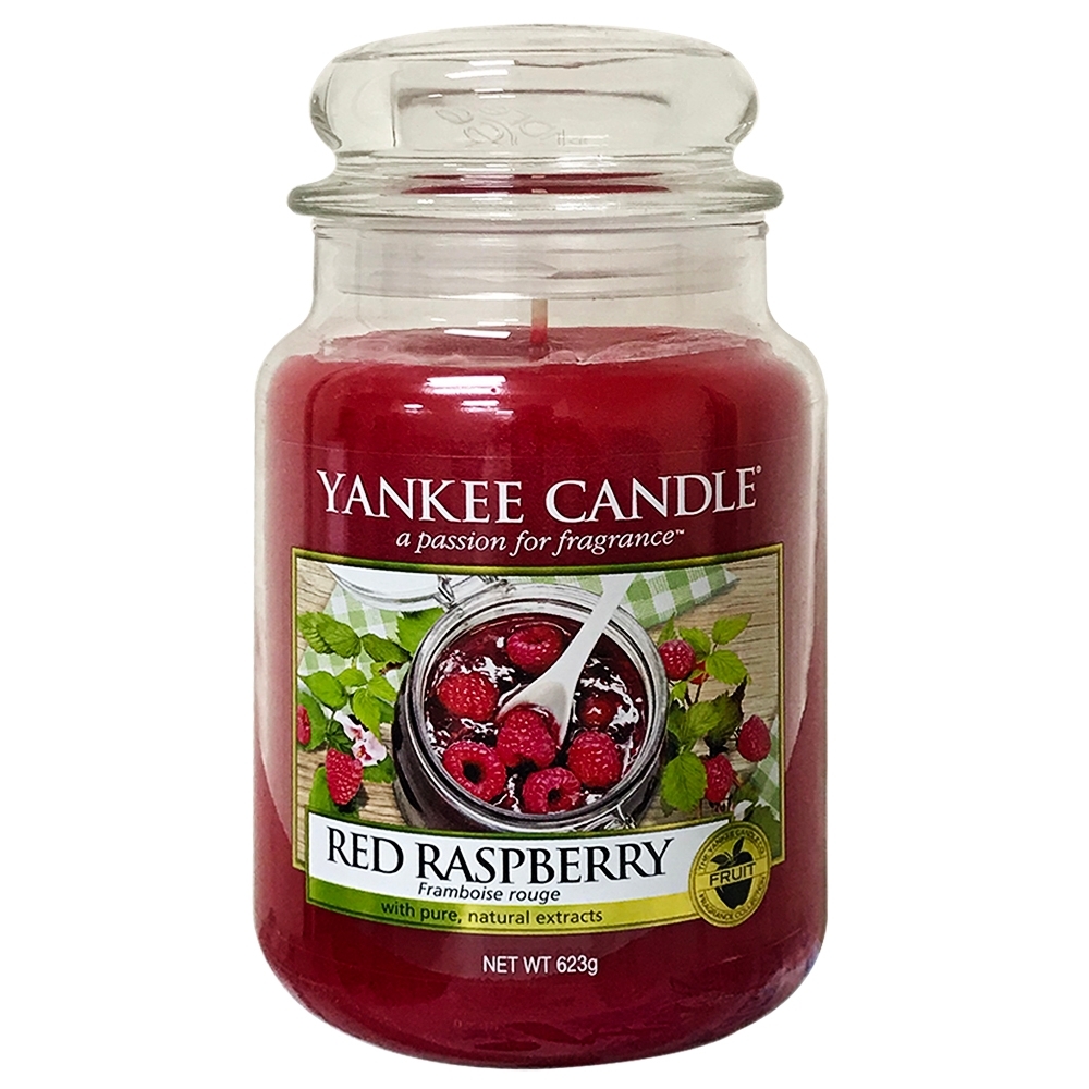 YANKEE CANDLE 香氛蠟燭 623g-覆盆莓