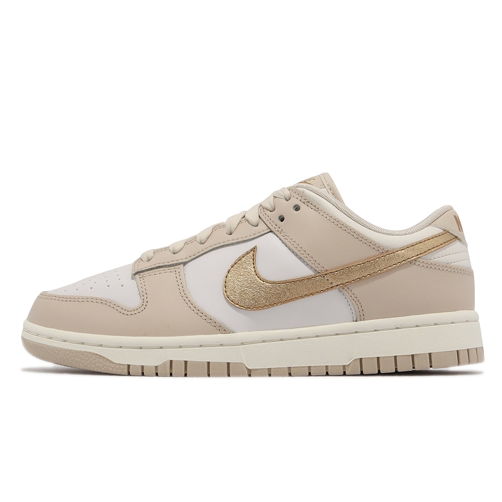 Nike Wmns Dunk Low ESS Trend 奶茶金勾女鞋Gold Swoosh 休閒鞋