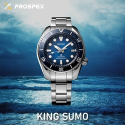 SEIKO 精工 Prospex King Sumo 200米潛水機械錶 迎春好禮-41mm (SPB321J1/6R35-02C0B)