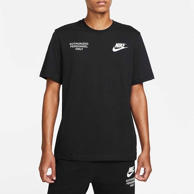 NIKE 上衣 男款 短袖上衣 運動 AS M NSW TECH AUTH PERSONNEL T 白 DO8324-133