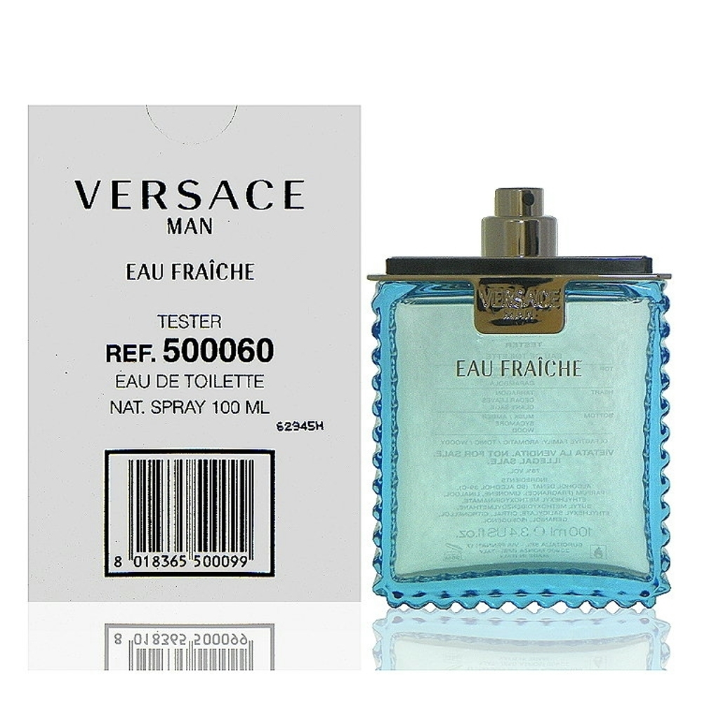 versace man eau fraiche 100ml tester