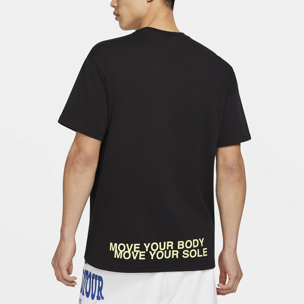 Nike As M Nsw Tee World Tour [DA0938-010] 男短袖T恤城市微笑休閒黑