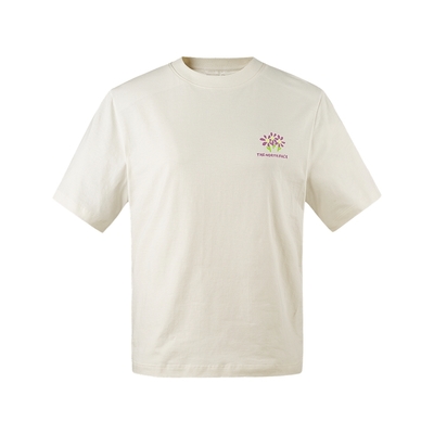 The North Face W DAISY SS TEE 女短袖上衣-米白-NF0A88G1QLI