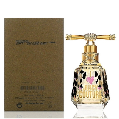 juicy couture i love juicy couture 金漾淡香精 100ml tester 包裝