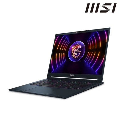 (M365組)MSI微星 Stealth 14Studio A13VF-021TW 14吋電競筆電(i7-13700H十四核/RTX4060 8G/16G/1TB PCIe SSD/Win11Pro)