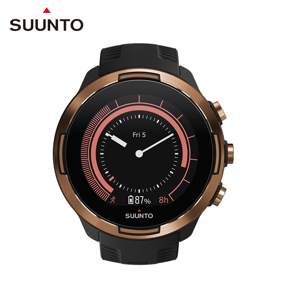 SUUNTO 9 Baro 超長電池續航力及氣壓式高度的多項目運動GPS腕錶 (復古銅)