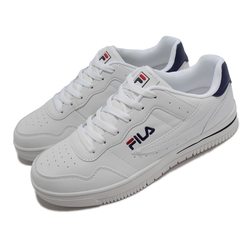 Fila 休閒鞋 Classic Tennis 男鞋 斐樂 合成皮革 透氣 復古鞋型 耐磨抓地 白 藍 1J311W113