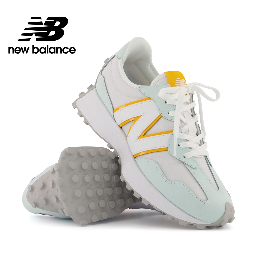 [New Balance]復古鞋_女性_薄荷綠/黃_WS327FM-B楦 | 休閒鞋 | Yahoo奇摩購物中心