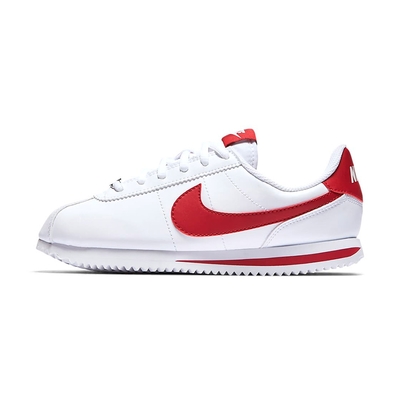 Nike Cortez Basic SL 大童 白紅 鐵牌 阿甘鞋 復古鞋 運動 休閒鞋 904764-101