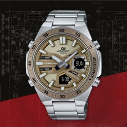 CASIO 卡西歐 EDIFICE 10年電力計時手錶 送禮首選 EFV-C110D-5A