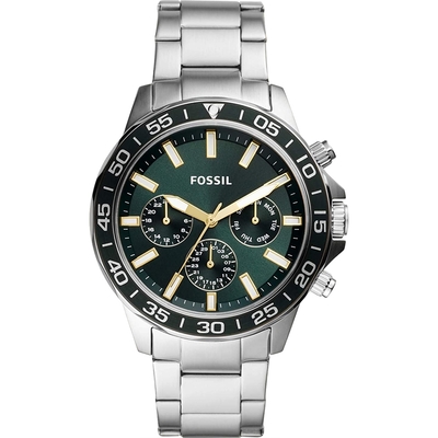 FOSSIL 日期三針不鏽鋼腕錶-綠FS5670 | 男錶| Yahoo奇摩購物中心