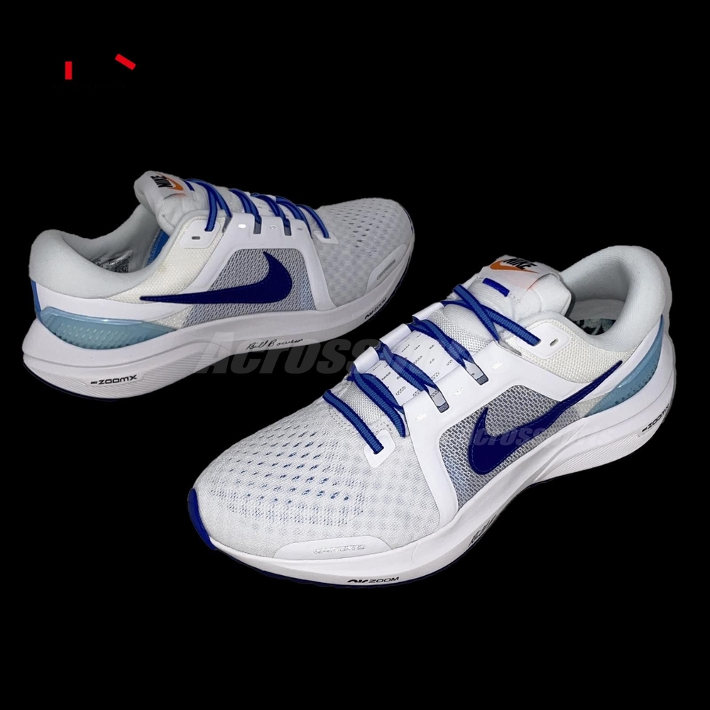 Nike 慢跑鞋Air Zoom Vomero 16 PRM 白藍男鞋反光緩震路跑運動鞋FJ0330