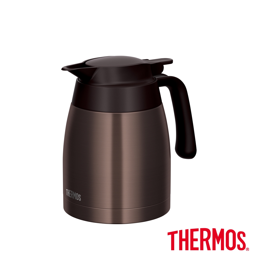 THERMOS 膳魔師 不鏽鋼按壓式真空保溫壼1000ml