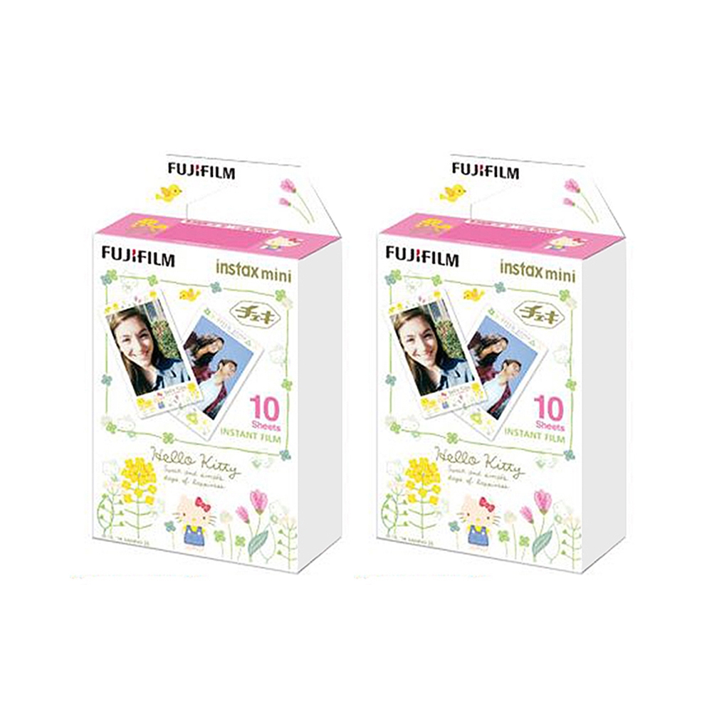 富士instax mini HELLO KITTY 3手繪版底片2盒(2入共20張) | 拍立得