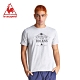 le coq sportif 法國公雞牌環法賽黃衫百年胸前印花聯名短袖T恤 男-灰 product thumbnail 1