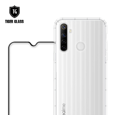 T.G realme 6i 手機保護超值2件組(透明空壓殼+鋼化膜)