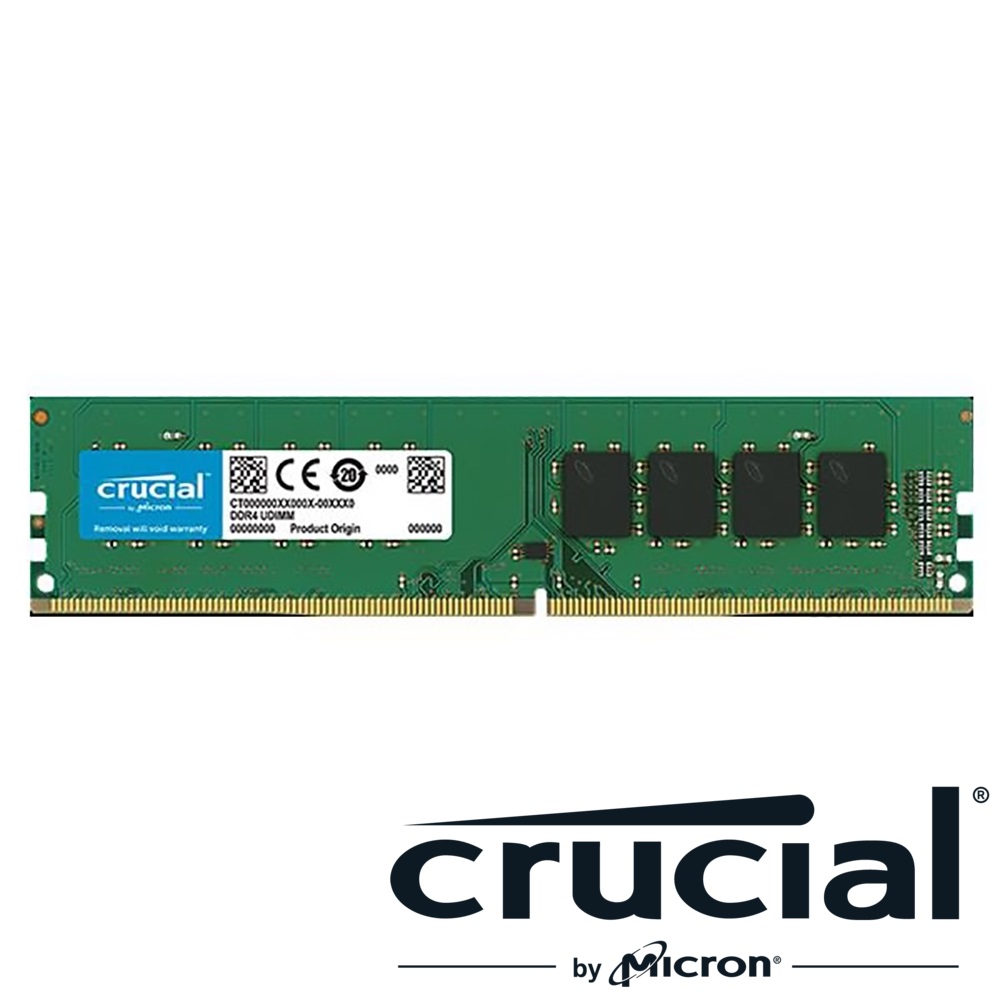 Micron Crucial DDR4 3200/8G RAM 桌上型記憶體(原生3200顆粒) (相容於新舊版CPU) product image 1