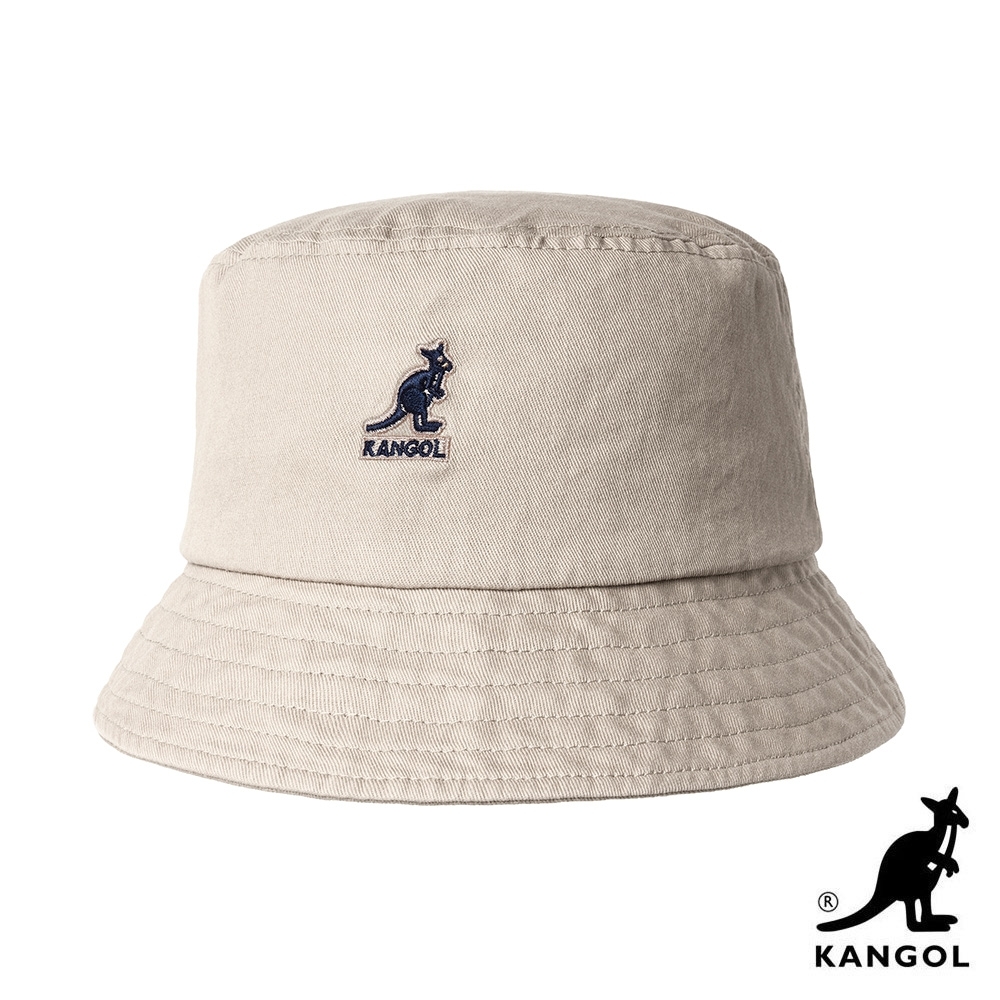 KANGOL-WASHED BUCKET 漁夫帽-卡其色| 帽子| Yahoo奇摩購物中心