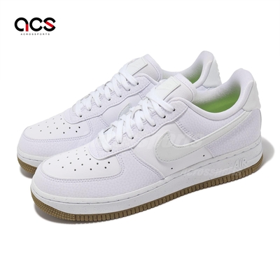 Nike 休閒鞋 Wmns Air Force 1 07 NN White Gum 女鞋 AF1 白 灰 膠底 FN6326-100