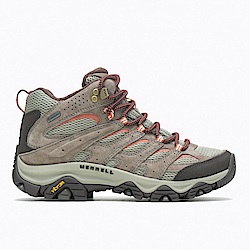 Merrell Moab 3 Mid GTX [ML500232] 女 戶外鞋 郊山 健行 防水 止滑 黃金大底 淺棕