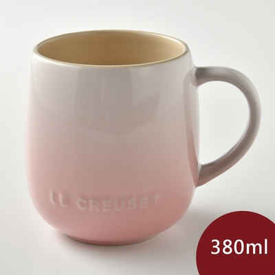 法國Le Creuset 蛋蛋馬克杯 380ml 貝殼粉