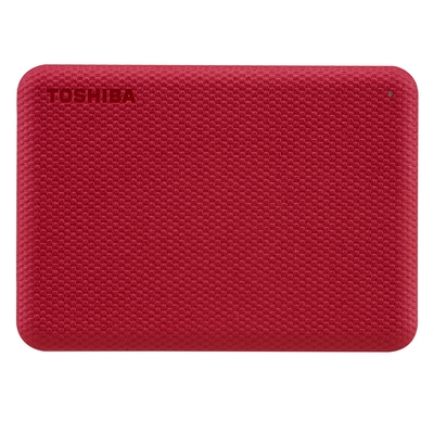 TOSHIBA 東芝 V10 Canvio Advance 先進碟 1TB 2.5吋外接式硬碟 (紅)