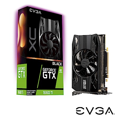 艾維克EVGA GTX1660Ti 6G XC GAMING GDDR6 PCI-E顯示卡