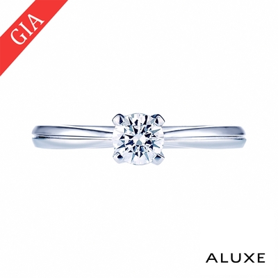 ALUXE 亞立詩 GIA 0.30克拉 DSI2 3EX 18K金 求婚鑽戒 RS0797