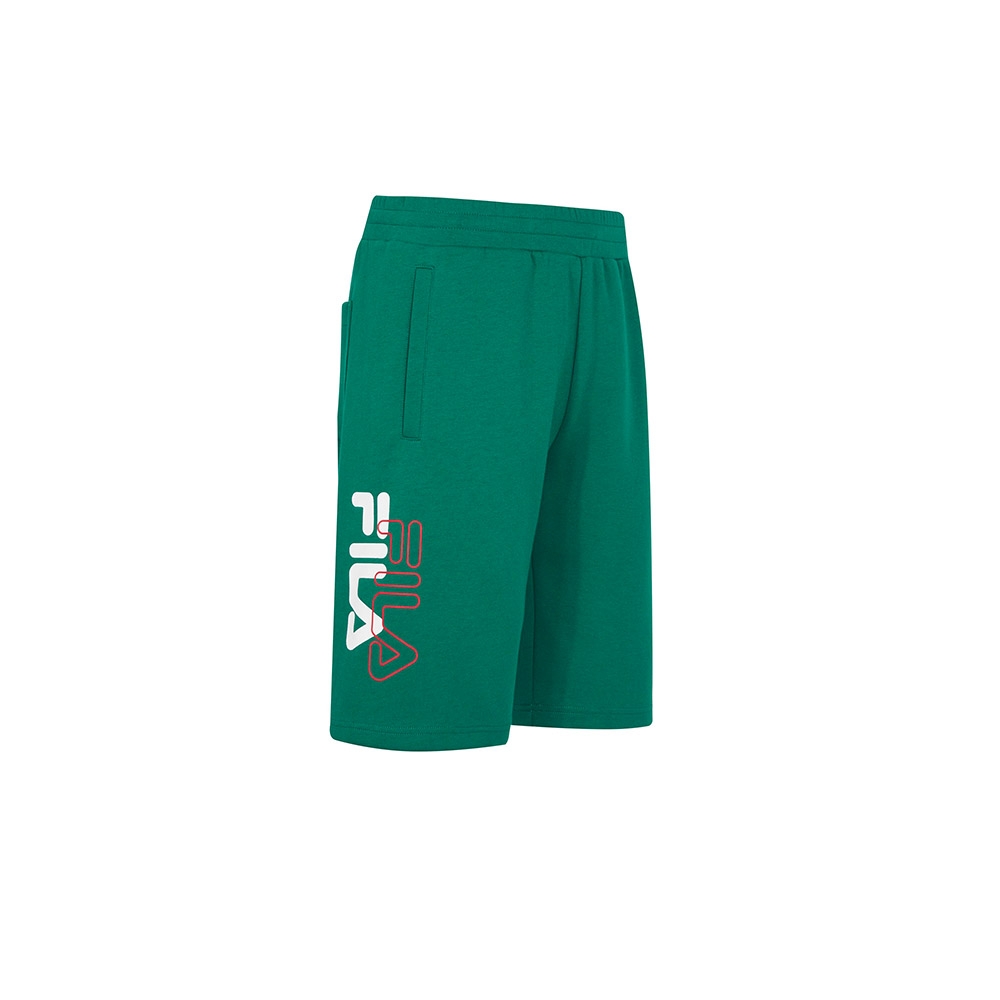 FILA 男針織短褲-綠色 1SHX-5459-GN