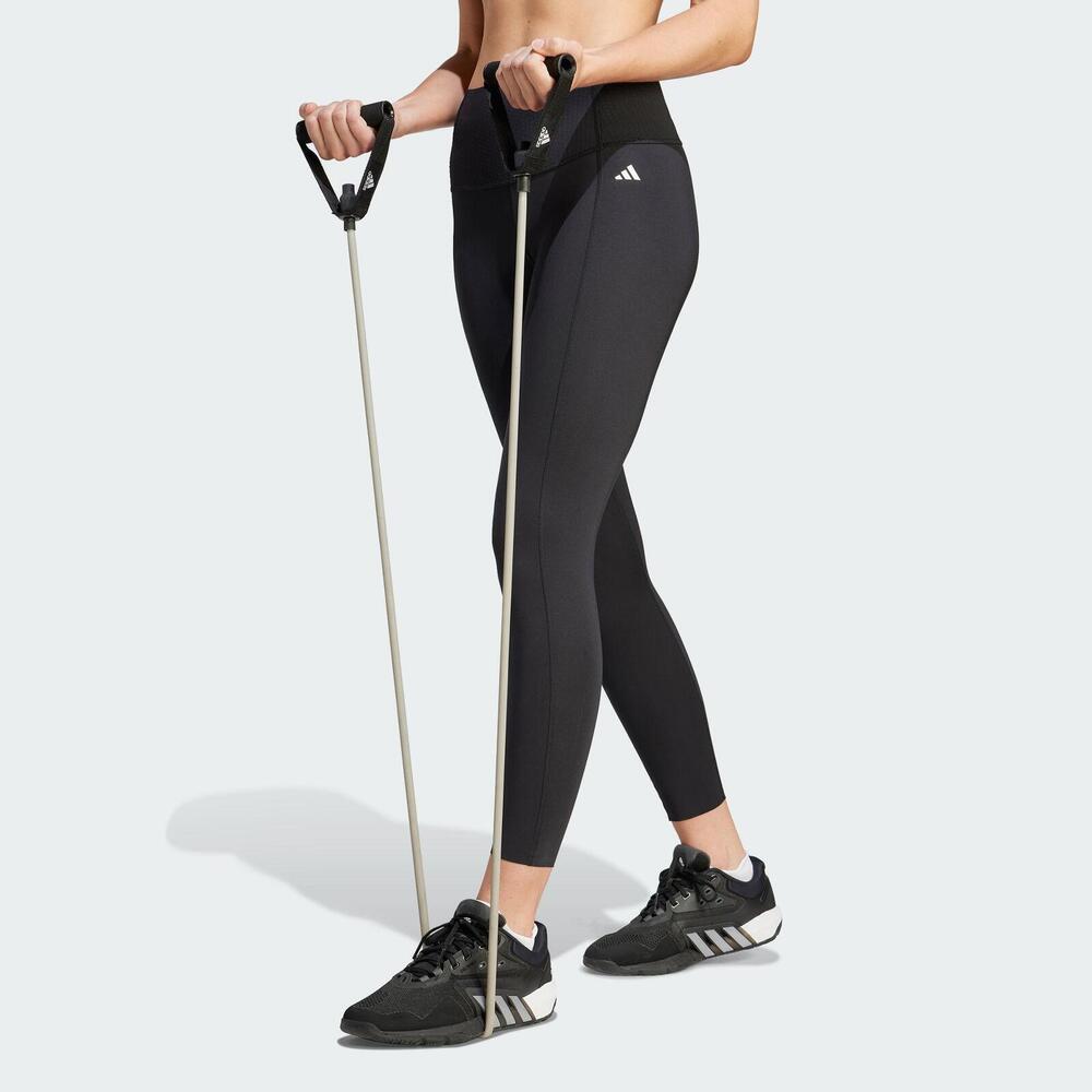 Adidas Opme Power 7/8 IA1955 女 緊身褲 亞洲版 運動 訓練 健身 支撐 高腰 彈性 黑