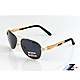 【Z-POLS】高質感全金框復古風格頂級鋁鎂合金 輕量材質寶麗萊Polarized偏光太陽眼鏡(抗UV400紫外線) product thumbnail 1