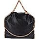 Stella McCartney Falabella Shaggy 金鍊帶兩用包(黑色) product thumbnail 1