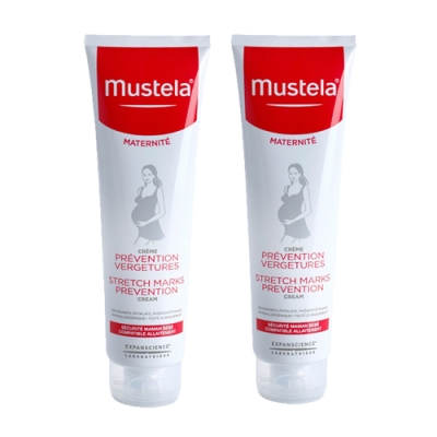 (買一送一)Mustela慕之恬廊 孕膚霜 150ml 有香型 (效期2020/02)