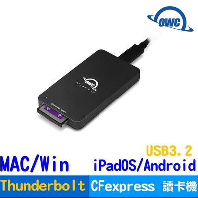 OWC Atlas FXR CFexpress Type B Reader -Thunderbolt+USB3.2