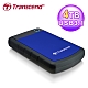 【Transcend 創見】StoreJet 25H3B 4TB USB3.1 2.5吋行動硬碟 藍 product thumbnail 1