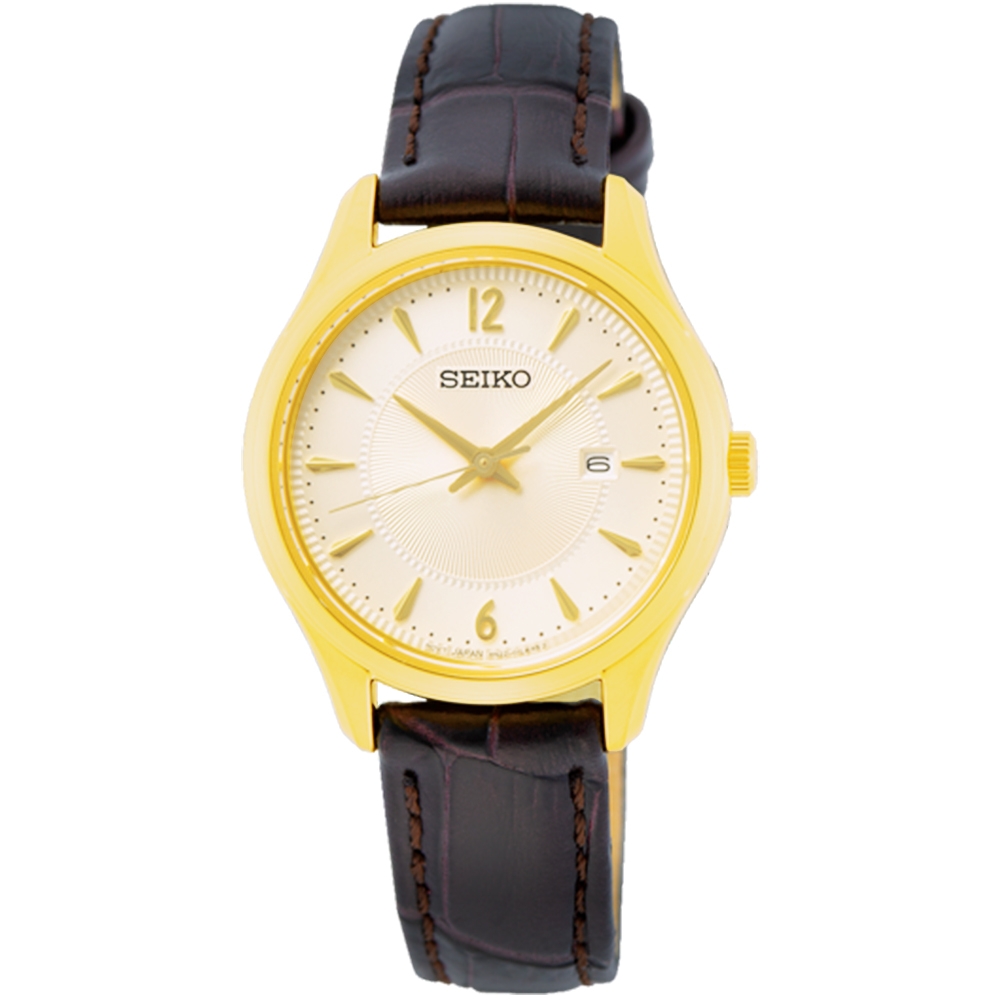 SEIKO 精工 CS系列 簡約時尚女錶-29.9mm(6N22-00N0J/SUR478P1)