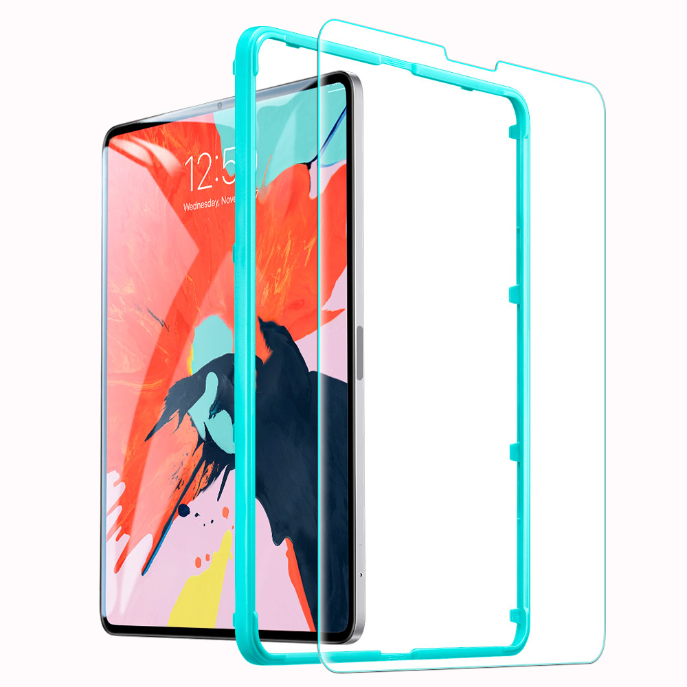 ESR iPad Pro 11【2018版】鋼化玻璃膜-3倍增強型（贈貼膜神器）