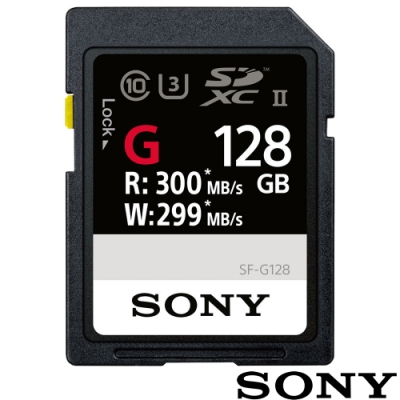 SONY SF-G128 SD SDXC 128GB UHS-II 高速記憶卡 公司貨