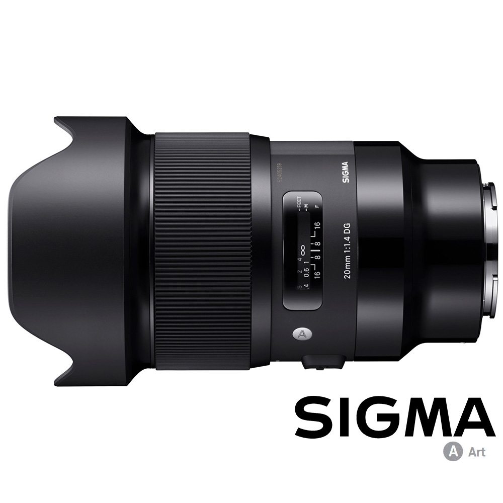 SIGMA 20mm F1.4 DG HSM Art for L-Mount / 接環 (公司貨)