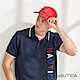 Nautica簡約品牌雙LOGO休閒帽-紅色 product thumbnail 1