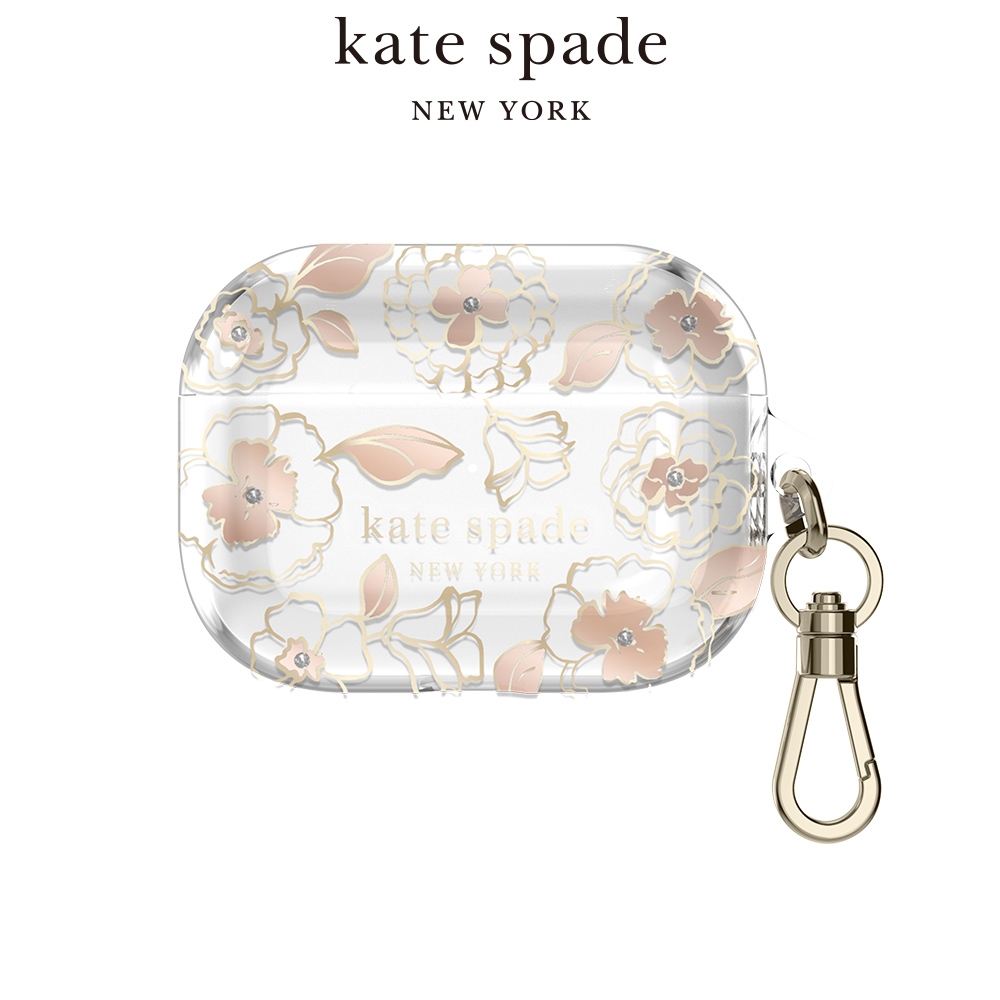 【kate spade】AirPods Pro 保護殼/套 金色年華