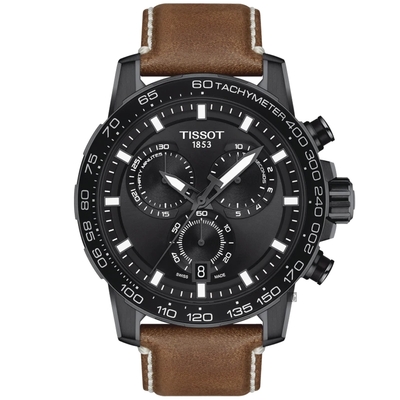 TISSOT 天梭 官方授權 Supersport 計時手錶 送禮首選-45.5mm T1256173605101