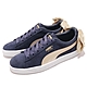 Puma 休閒鞋 Suede Bow Varsity Wns 女鞋 海軍藍 金 麂皮 金標 緞帶 蝴蝶結 36773202 product thumbnail 1