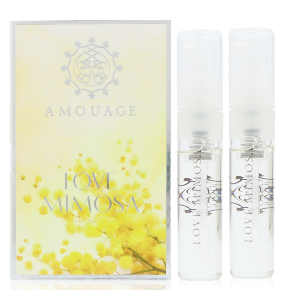 AMOUAGE 愛慕 LOVE MIMOSA 黃金羽 女性淡香精針管 2MLX2入 (平行輸入)