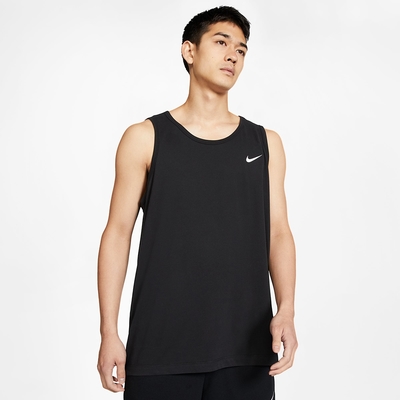 NIKE 背心 男款 運動背心 慢跑 AS M NK DF TANK DFC SOLID 黑 AR6070-010