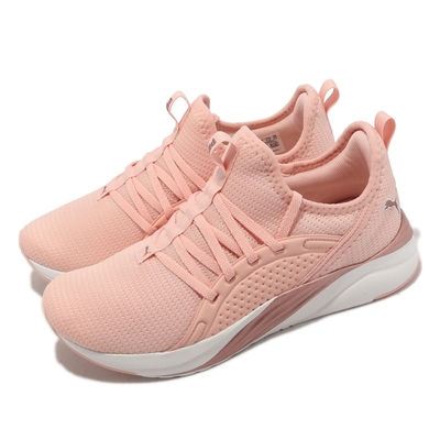 Puma 慢跑鞋 Softride Sophia 2 Wns 女鞋 粉 白 緩震 襪套式 運動鞋 37790302