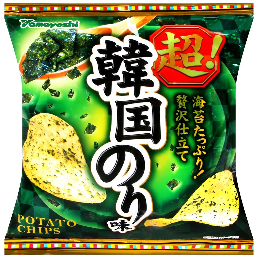 山芳 韓國海苔風味洋芋片(55g)