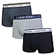 Calvin Klein Variety Waistband 男內褲 高彈性舒適棉質 中長版四角褲/CK內褲-灰藍、灰、黑 三入組(16) product thumbnail 1