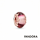【Pandora官方直營】粉紅琉璃葉片串飾-絕版品 product thumbnail 1